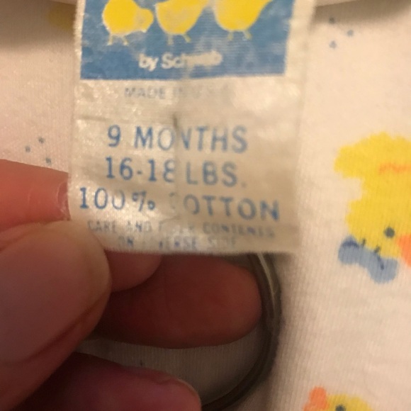 Absolutely Adorable Duckie Printw/Detachable Duckhead Booties 9 mo VGUC - Picture 6 of 11